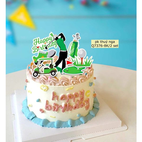 5 Combo 2 Set Giấy Chủ Đề Golf-Q7376