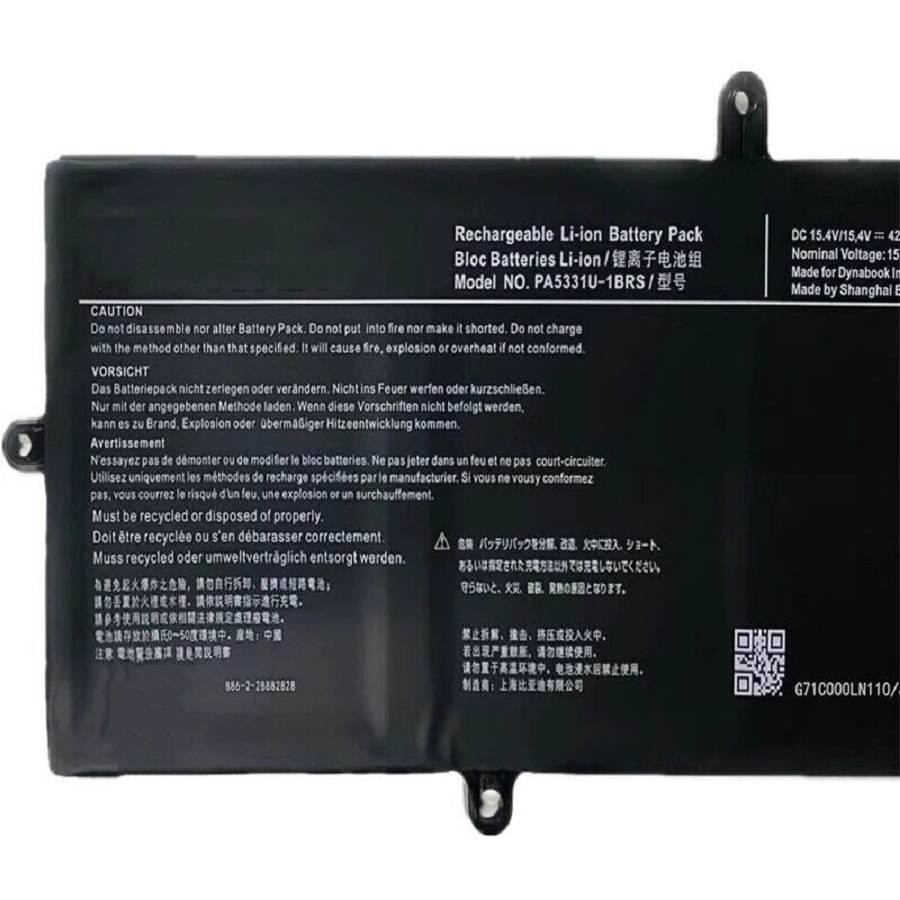 Pin Laptop Toshiba Portege R30 PA5331U-1BRS