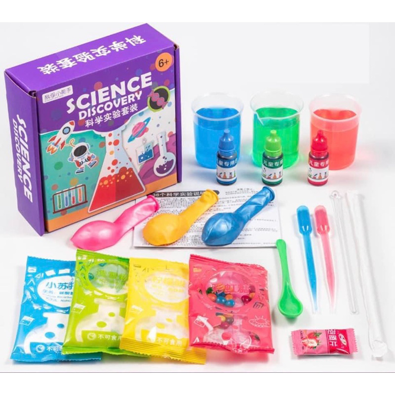 Bộ đồ chơi 78 thí nghiệm cho bé