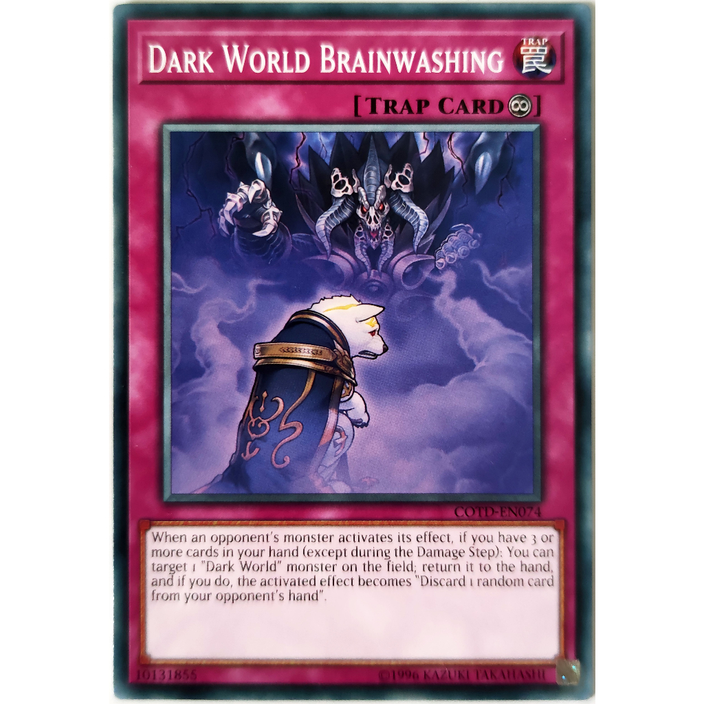 [Thẻ Yugioh] Dark World Brainwashing |EN| Common