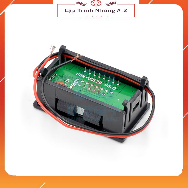 [Lập Trình Nhúng A-Z][G45] Đồng Hồ Led Đo Dung Lượng Acquy 12V - 60V Có Hiển Thị Vạch Pin (Chống Thấm Nước)