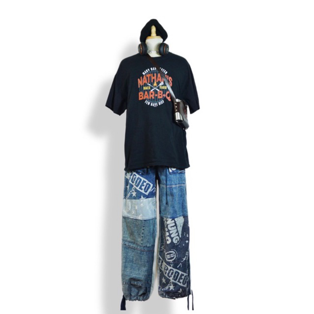 Set Nam, 2hand Set, Quần Jean Nhật, Áo thun Mỹ, Tee, Quần Suông
