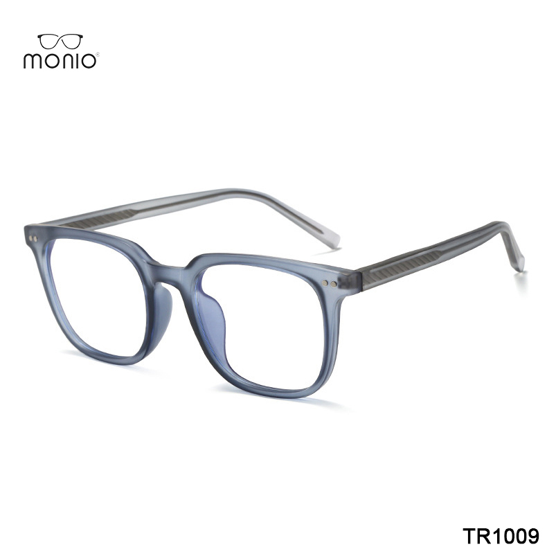 Gọng Kính Cận Nam Nữ MONIO TR1009 Dáng Chữ Nhật Chất Liệu Nhựa Siêu Bền Màu Sắc Thời Trang