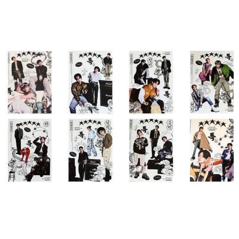 Bộ ảnh STRAY KIDS 5-STARS OOTD POSTER