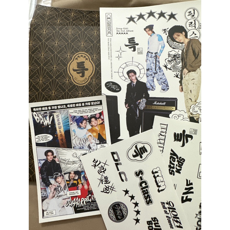 Bộ ảnh STRAY KIDS 5-STARS OOTD POSTER