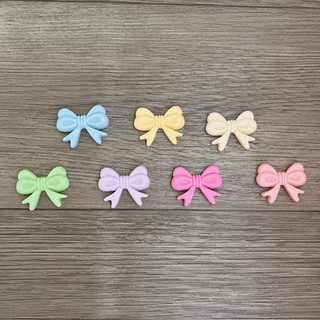 Sticker / charm nơ trang trí dép sục, dép crocs