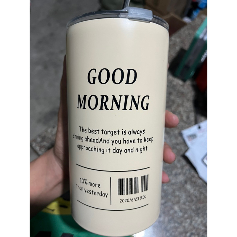 Cốc giữ nhiệt dung tích 600ml inox cao cấp không rỉ giữ nhiệt 6 đến 8 tiếng - Tặng kèm ống hút | BigBuy360 - bigbuy360.vn