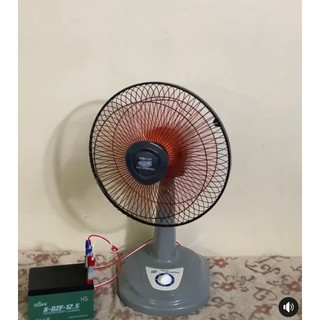 Quạt bàn 12v điện cơ Hải phòng sải cánh 30cm