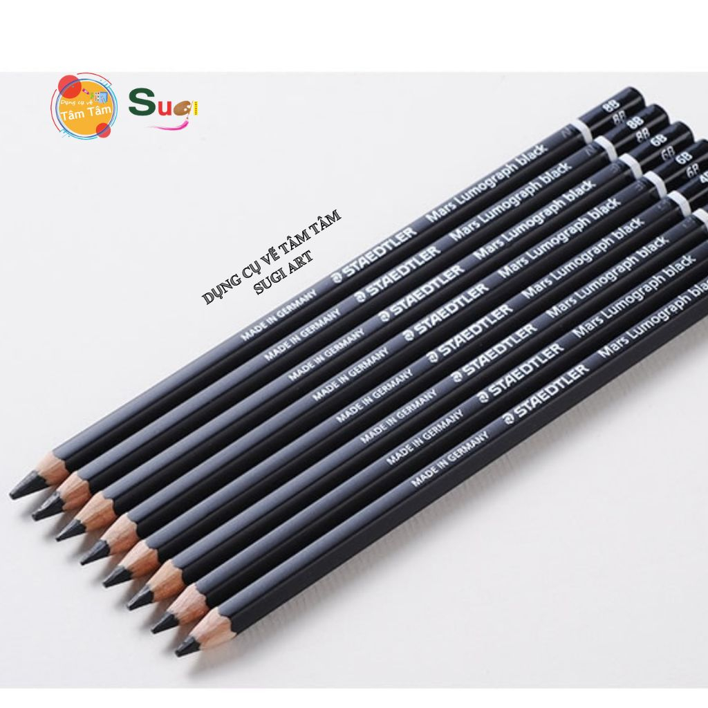 Chì Than Staedtler Mars Lumograph Black Cao Cấp 100B