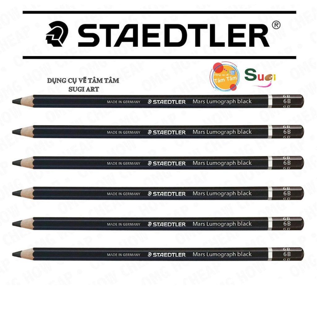Chì Than Staedtler Mars Lumograph Black Cao Cấp 100B