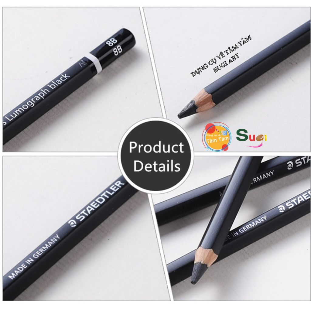 Chì Than Staedtler Mars Lumograph Black Cao Cấp 100B