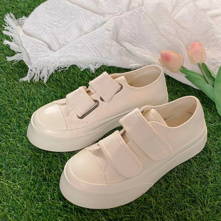 Giày Sneaker Nữ Giày Thể Thao Độn Đế 3cm 2 Màu