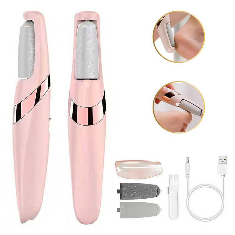 Máy Chà Gót Chân bằng điện G01 Tẩy Tế Bào Chết Tự Động Chuyên Dụng Cho Tiệm Nail, Cá Nhân Tại Nhà New