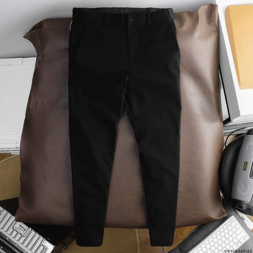 Quần kaki pierre cardin chất cotton spandex co giãn nhẹ mặc thoáng mát thoải mái