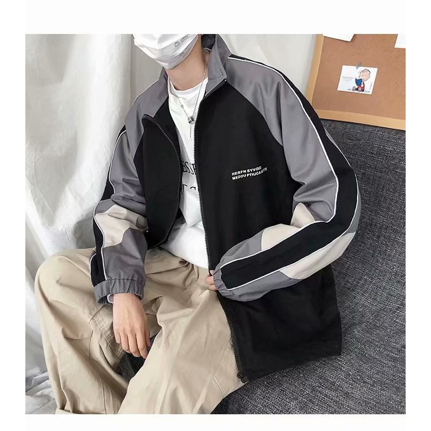 Áo khoác dù nam nữ mẫu dù phối tay Heven 2 màu dù 2 lớp cực đẹp DU1