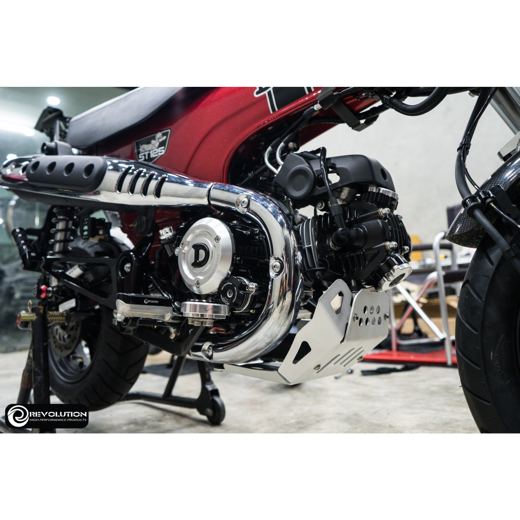 Bảo vệ gầm xe / bợ gầm xe nhôm REVOLUTION Dax GROM MONKEY 5 số