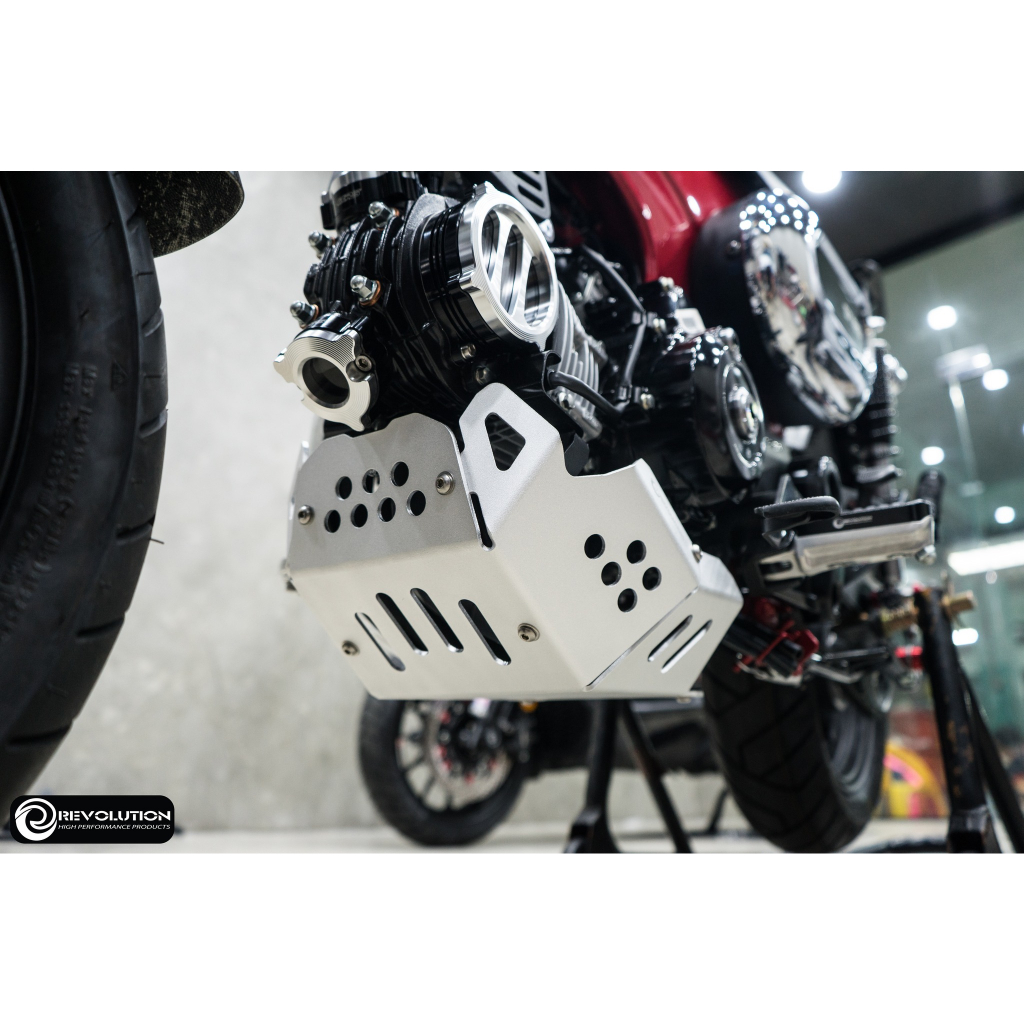 Bảo vệ gầm xe / bợ gầm xe nhôm REVOLUTION Dax GROM MONKEY 5 số