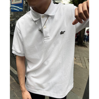 POLO RACING đen - ÁO POLO mouse vải dày CHUỘT TRẮNG