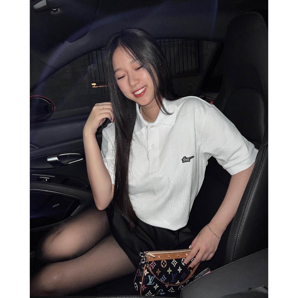 ÁO POLO đen Racing Mouse CHUOTTRANG