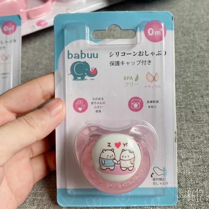 Ti Ngậm, Ti Giả Chỉnh Nha Chống Vẩu Babuu Cho Bé 0-6 Tháng