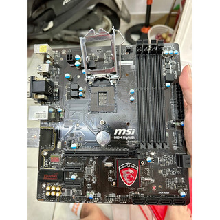 Main MSI B85M-Gaming Night Elf 4khe ram led đỏ socket 1150 + FE