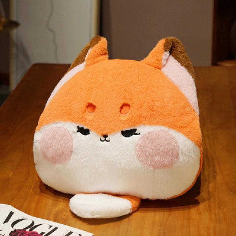 𝐍𝐄𝐖 💥Thú nhồi bông có ngăn giữ ấm tay hình cáo, hồ ly và bé thỏ dễ thương💥Gấu bông nhập ngoại