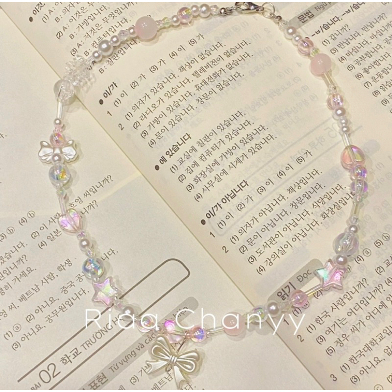 Dây chuyền phong cách tiểu thư nhẹ nhàng~| made by Riaa Chanyy