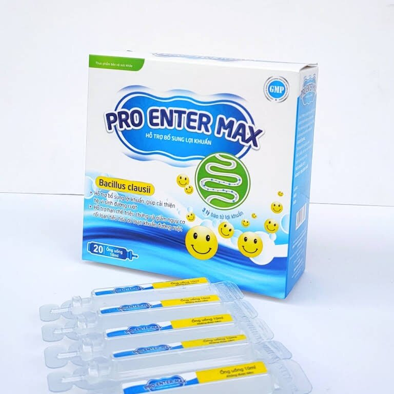 Men tiêu hóa Pro Enter Max – bổ sung vi sinh cải thiện các chứng rối loạn tiêu hóa