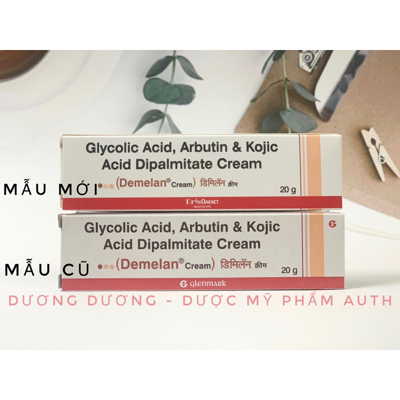 Kem dưỡng trắng sáng da, giảm mờ thâm nám Demelan cream 20g