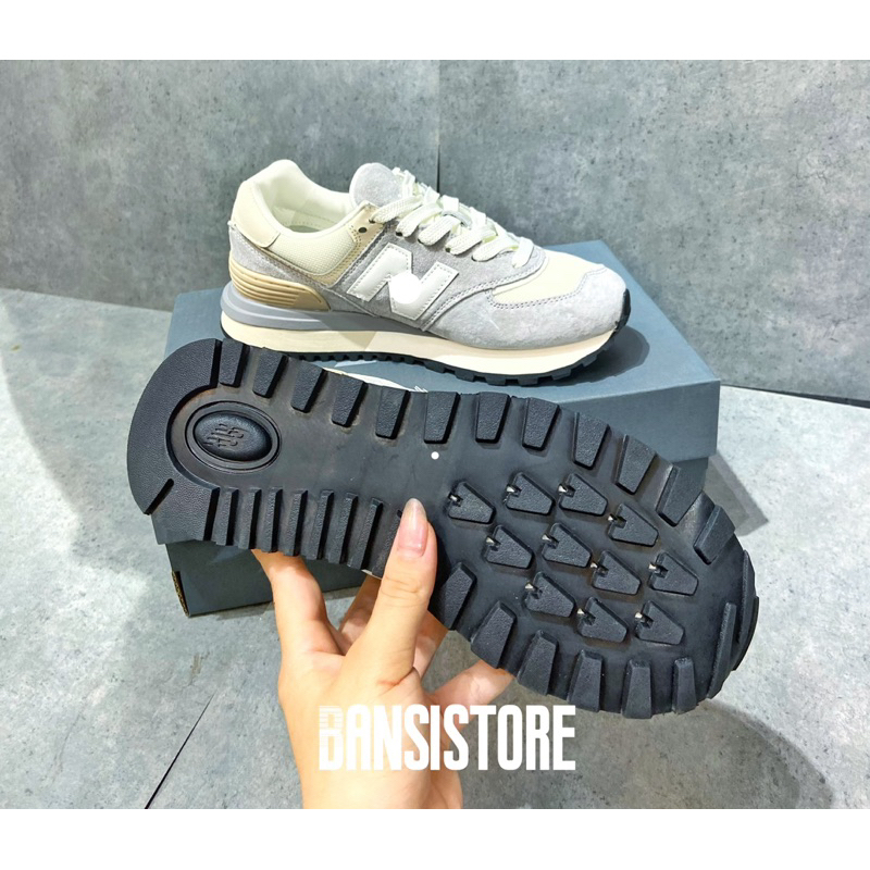 Giày NB 574 Legacy 'Team Away Grey Angora'