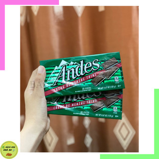 ( Thanh 28 viên ) Socola Andes Bạc Hà Mỹ 132g - Date 12/24