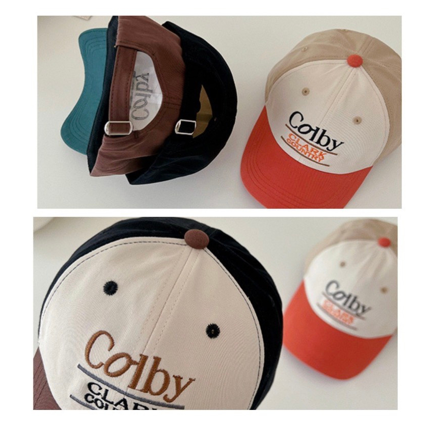 Mũ lưỡi trai pha màu lạ mắt Colby cho bé