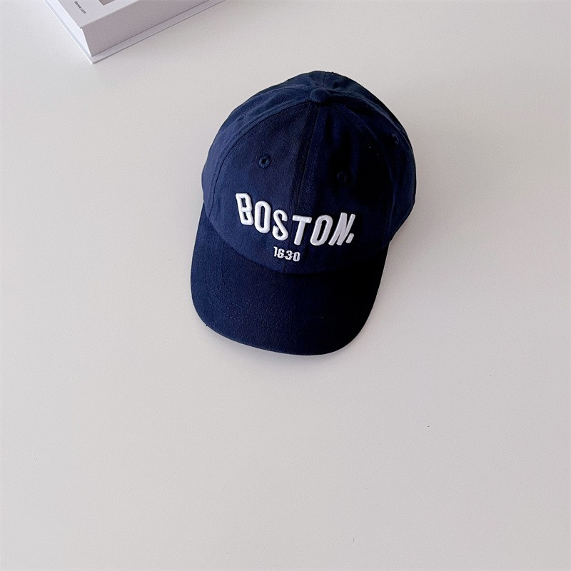 Mũ lưỡi trai denim Boston cho bé