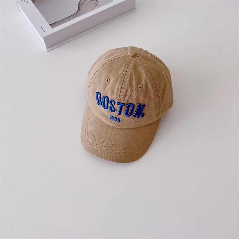 Mũ lưỡi trai denim Boston cho bé