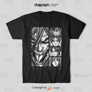 Áo thun Attack on Titan Eren Art ngắn tay