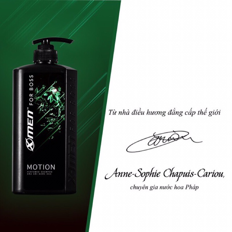 Dầu Gội nước hoa X-Men for Boss Motion 650g