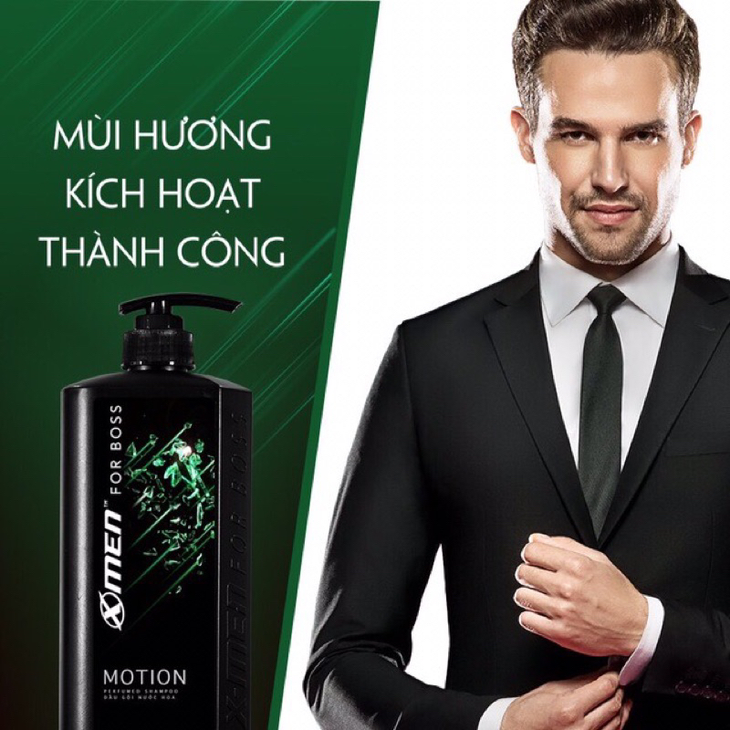 Dầu Gội nước hoa X-Men for Boss Motion 650g