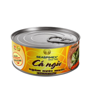 Cá ngừ ngâm nước muối seaspimex 185gr