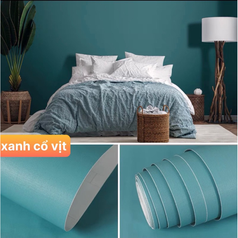 Giấy dán tường một màu, pastel _rộng 45cm,Dài 10M decal dán tường ,có keo sẵn