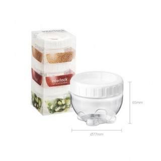 Combo 3 Hộp Đựng Thực Phẩm Interlock INL201W 150ml