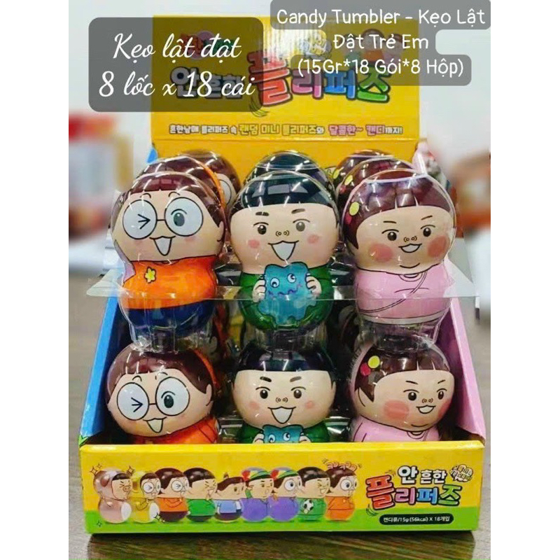 Kẹo lật đật candy tumble hàn quốc siêu xinh 1cái