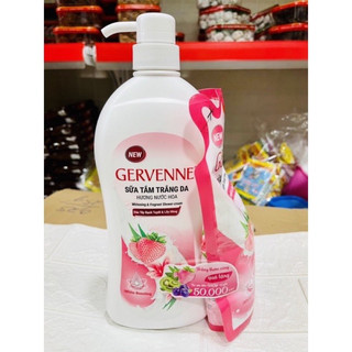 Sữa Tắm Trắng Da Gervenne 900g ( Tặng Túi 450g)