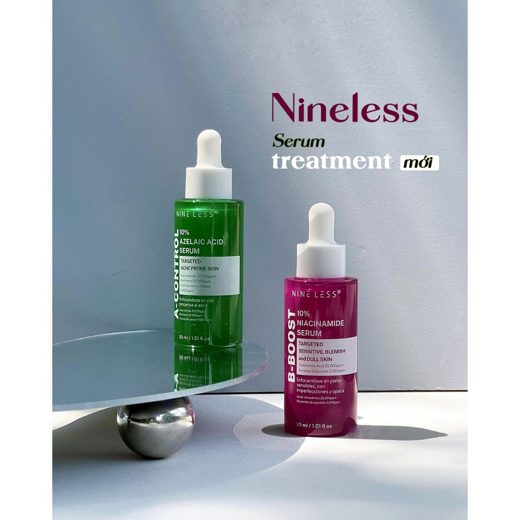 Tinh chất dưỡng da NINE LESS B-Boost 10% Niacinamide Serum 30ml