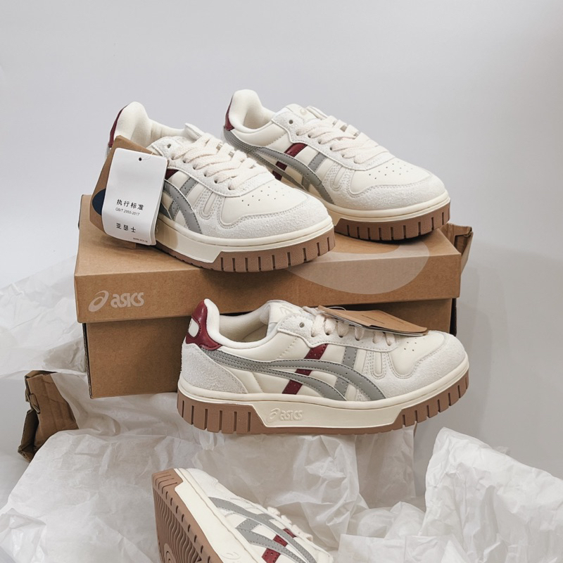 JDK STORE_Giày Sneaker Asics Court MZ Xám Đế Nâu