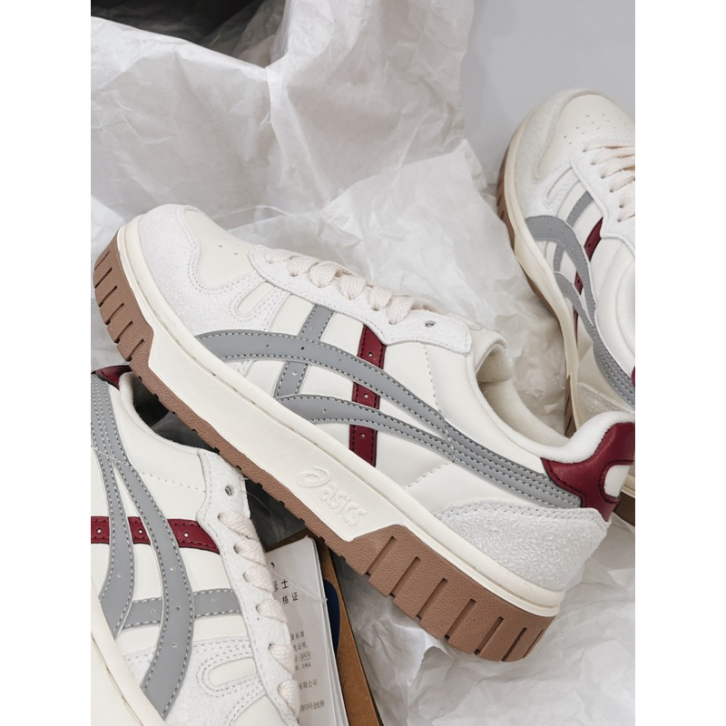 JDK STORE_Giày Sneaker Asics Court MZ Xám Đế Nâu