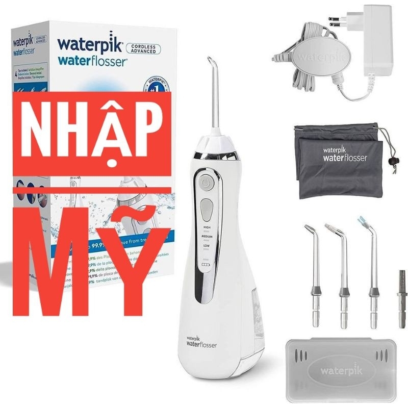 MÁY TĂM NƯỚC WATERPIK WP-560 ,BẢO HÀNH 12 THÁNG