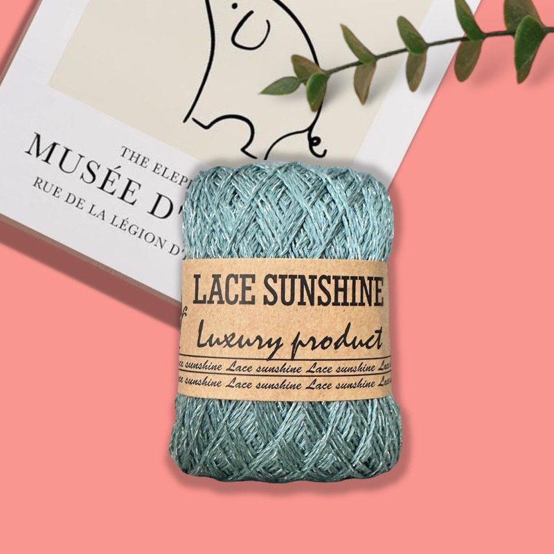 Sợi Lace sunshine kim tuyến 0.8mm mã 01-50