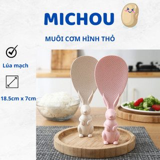 Muôi xới cơm hình thỏ dễ thương