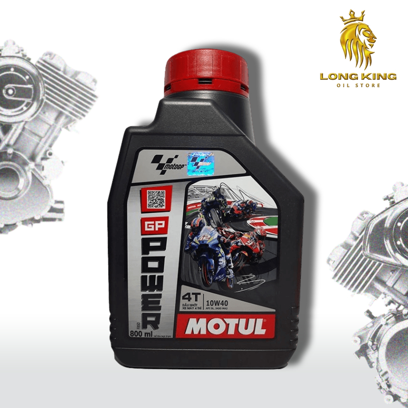 Dầu nhớt xe số  MOTUL GP POWER 4T 10W40 0.8L