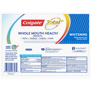 Kem đánh răng Colgate Total Gum Protection Toothpaste 136g